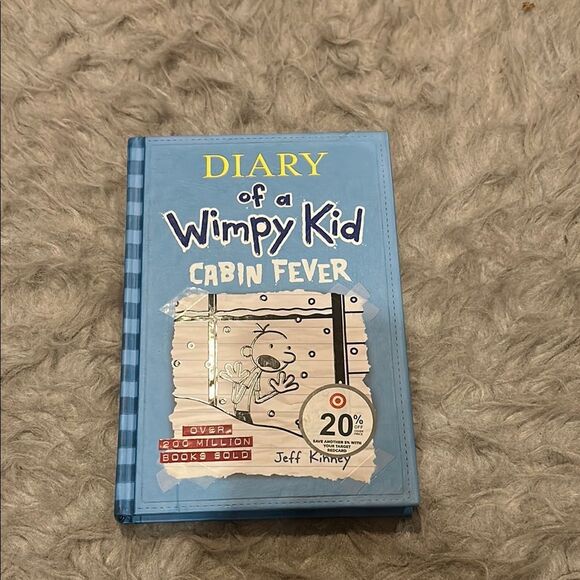 NWOT Diary of a wimpy kid cabin fever - Picture 1 of 2